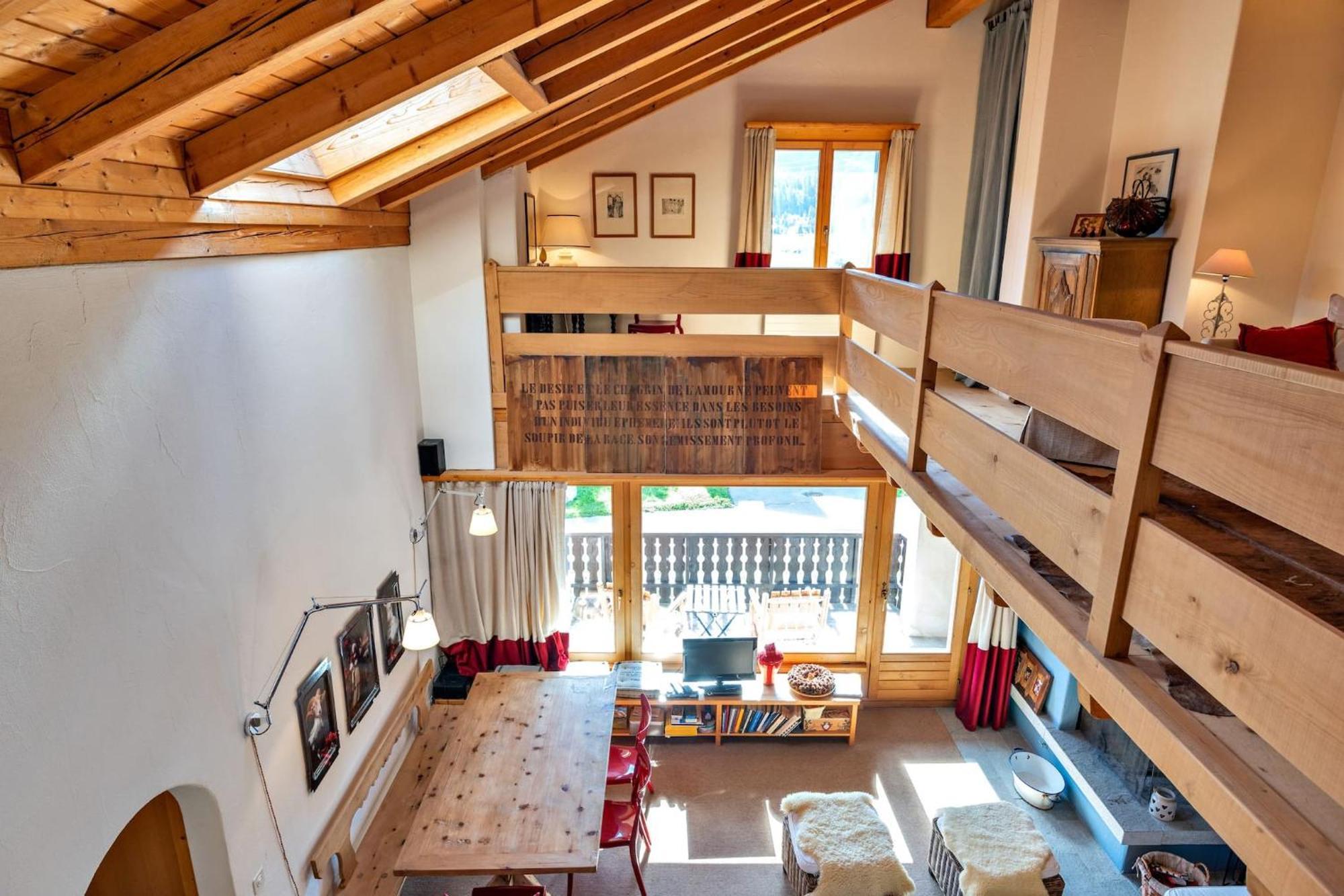 Chesa Panorama B - La Punt Appartement Buitenkant foto